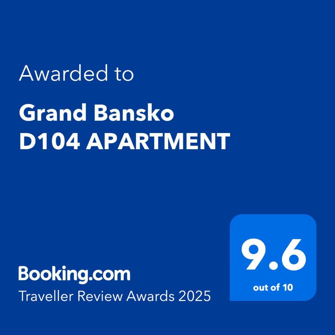 Grand Bansko D104 Apartment Exterior foto